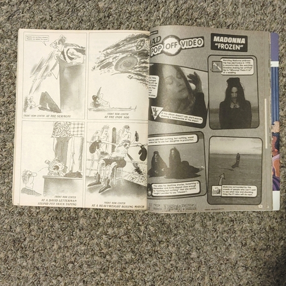 Mad XL Magazine #25 January 2004 Stupid Celebs: Madonna, Arnold Schwarzenegger - Picture 2 of 12